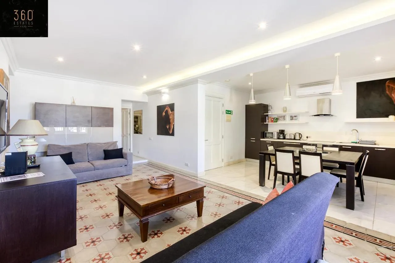 A 1Br Stylish, Fully Equipped Home In The Capital By 360 Estates La La Valletta